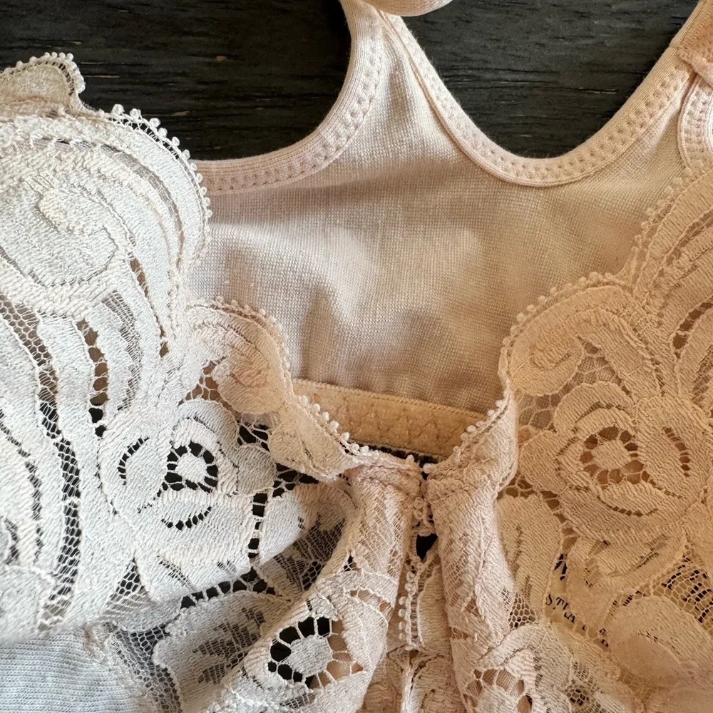 Vanity Fair Vintage 1990’s Cream Lace Underwire Demi Bra size 38C NWT - Picture 3 of 8